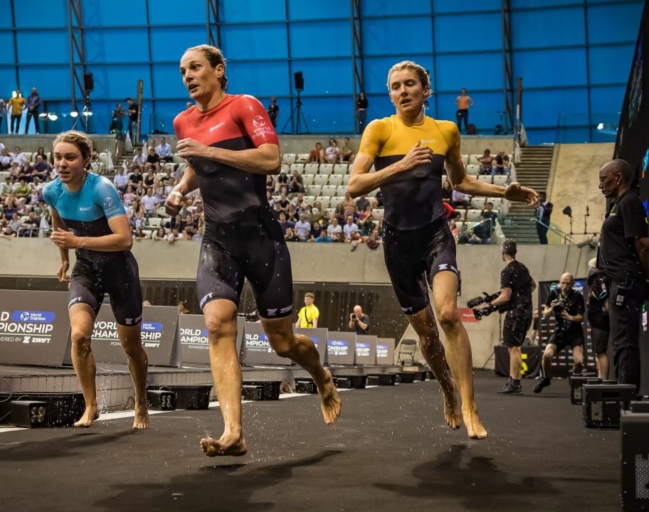Katie Zaferes supertri E World Championship London 2024