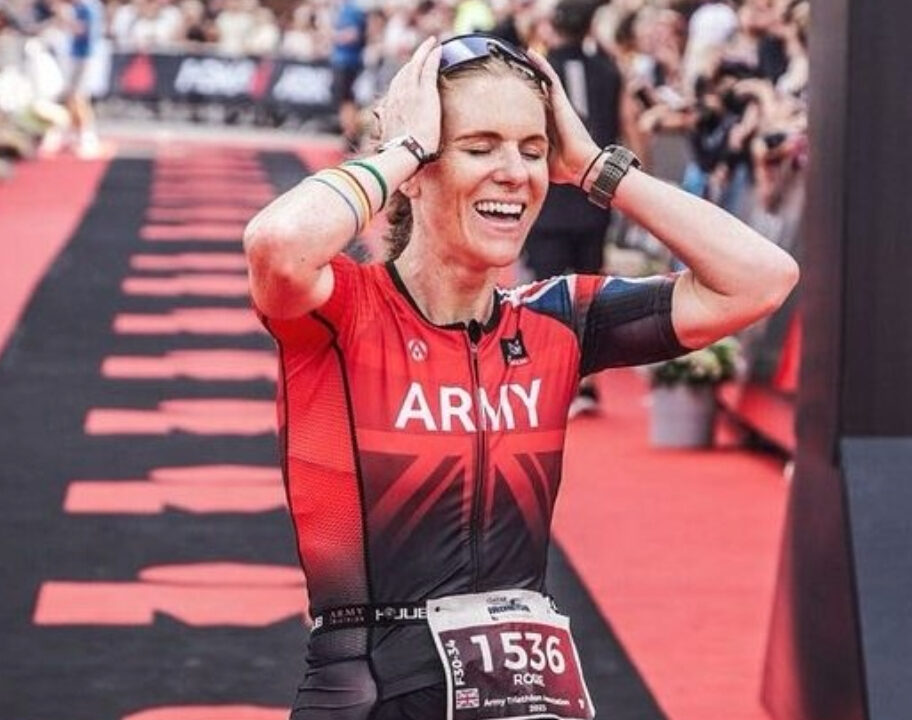 Captain Rosie Wild at IRONMAN Copenhagen