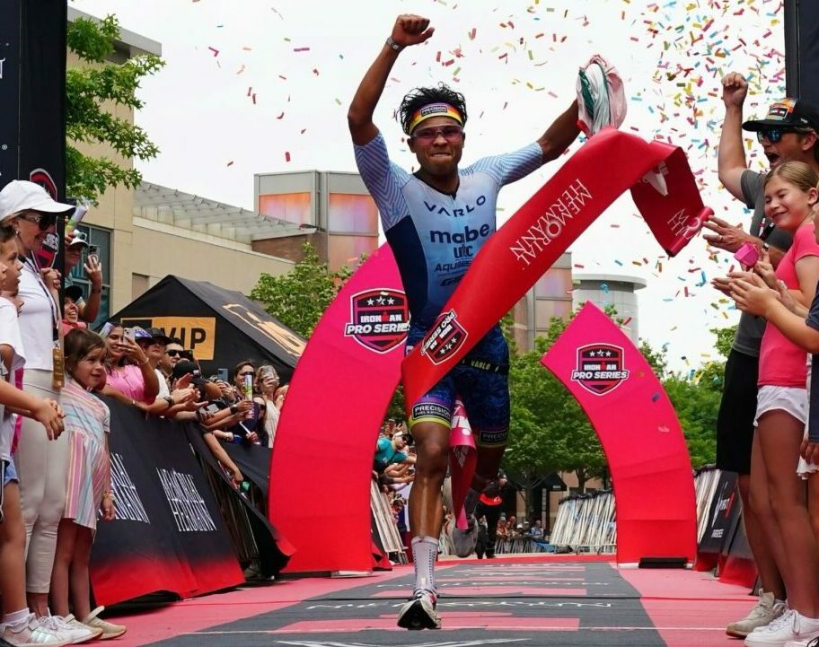 Tomas Rodriguez Hernandez wins IRONMAN Texas in The Woodlands.