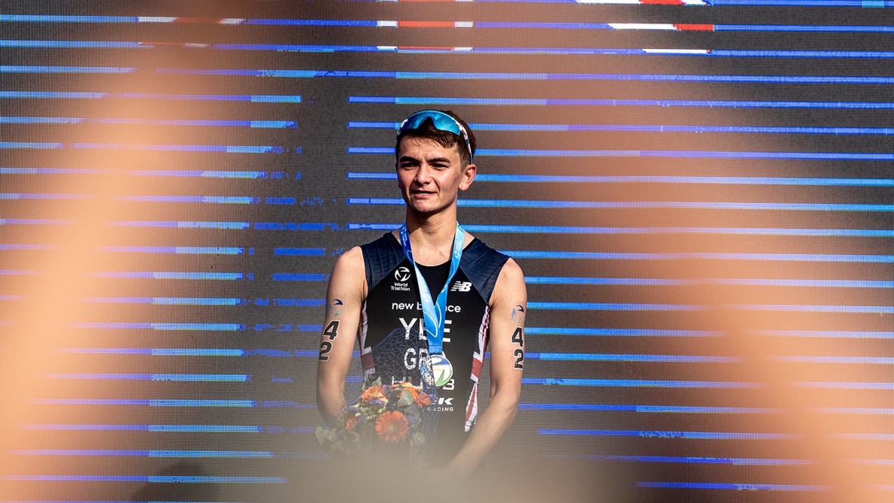Alex Yee Triathlete WTCS Cagliari 2024 Podium