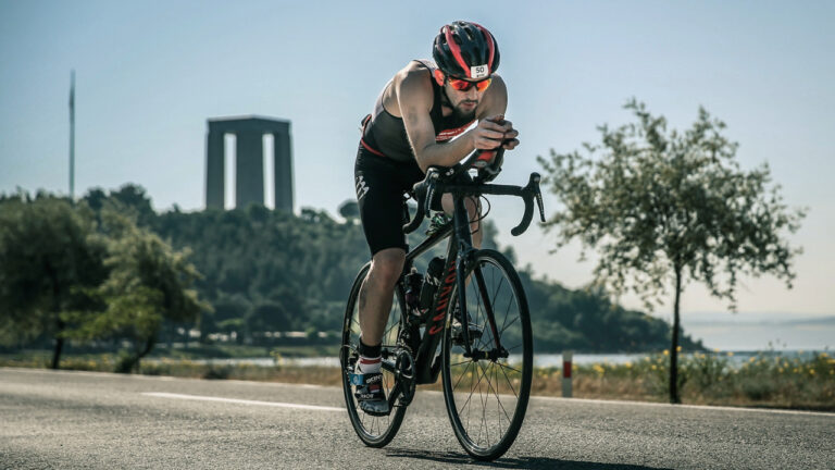 Challenge Gallipoli cyclist