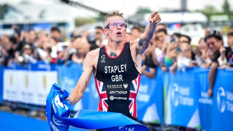 Max Stapley World Triathlon Chengdu 2024 win
