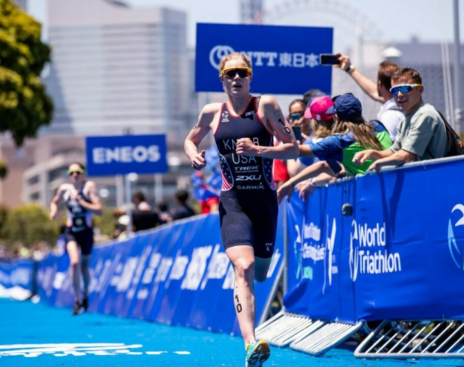 Taylor Knibb secures a second place finish at WTCS Yokohama