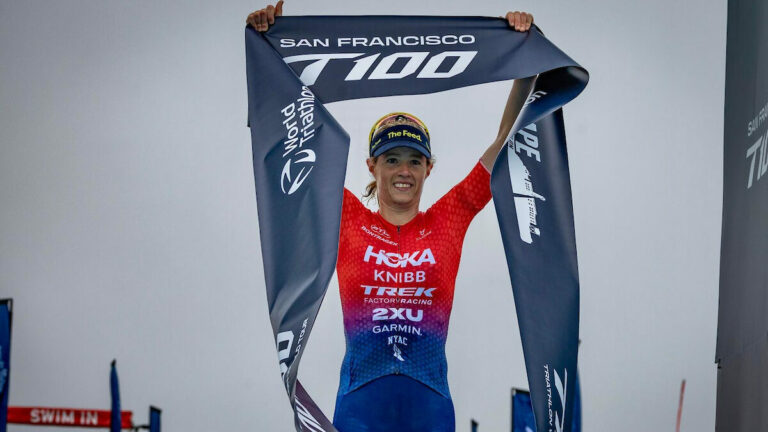 American Taylor Knibb dominated the field in San Francisco.