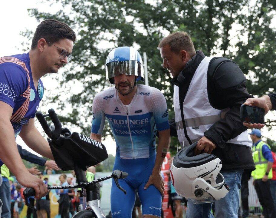 Patrick Lange injury transition Challenge Roth 2024 [Photo credit: Simon Fischer | Challenge Roth]
