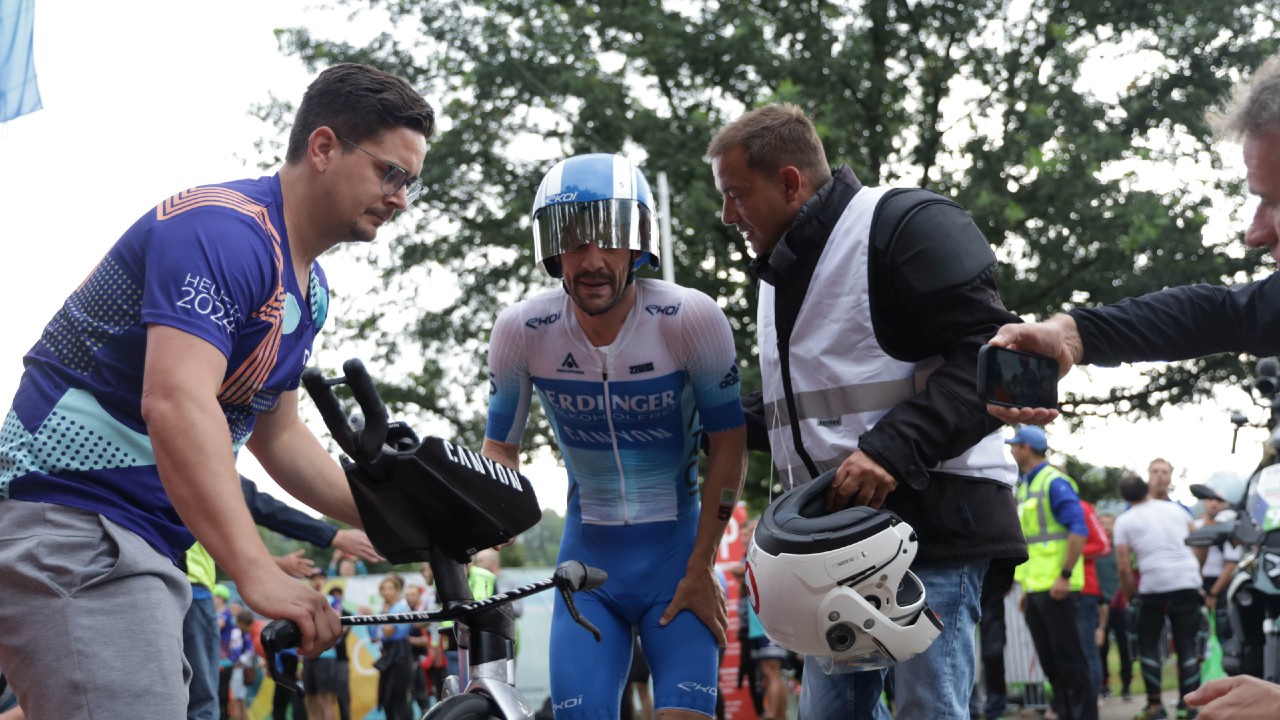 Patrick Lange injury transition Challenge Roth 2024 [Photo credit: Simon Fischer | Challenge Roth]