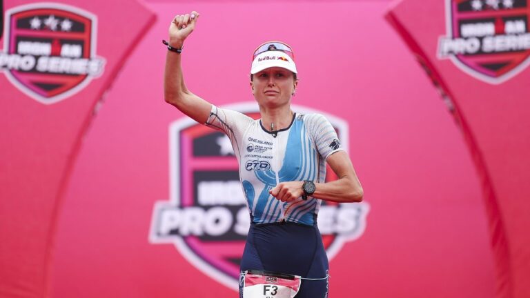 Els Visser finishing IRONMAN Vitoria 2024