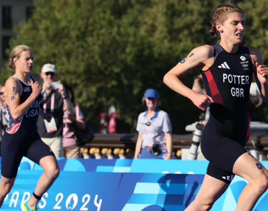 Paris 2024 Olympic games mixed triathlon relay Potter Knibb