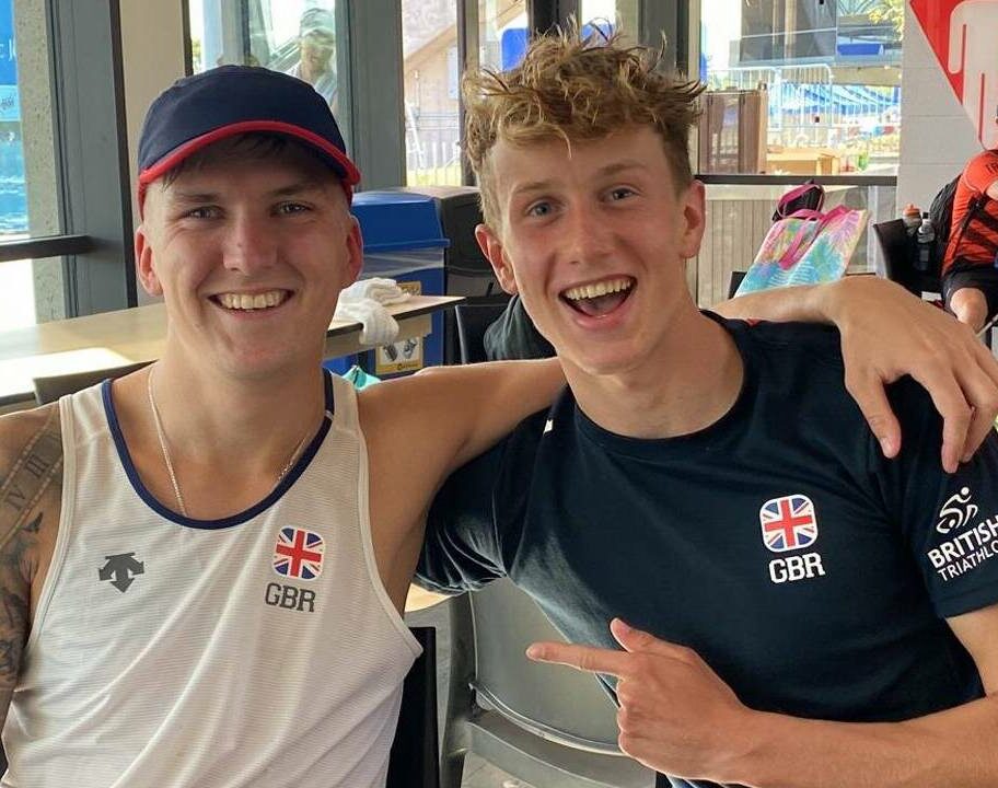 Oscar Kelly (left) and Charlie Harding