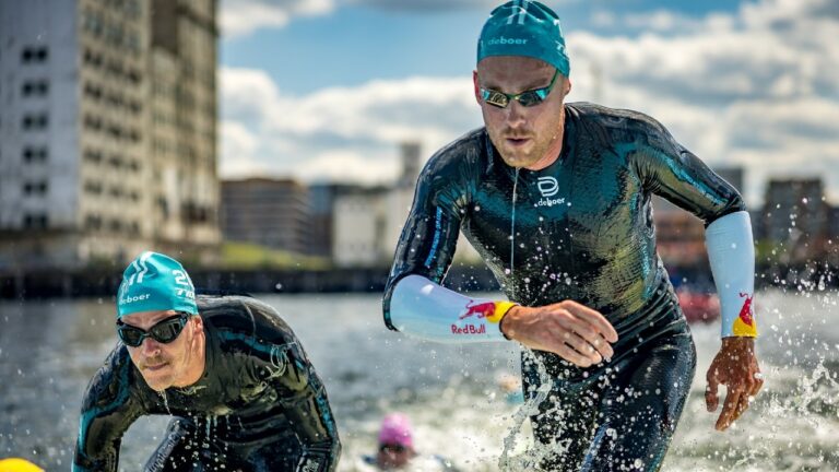 Daniel Baekkegard swim T100 London