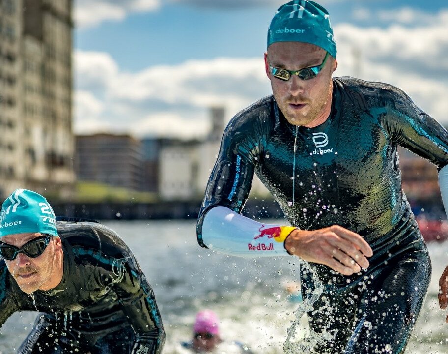 Daniel Baekkegard swim T100 London