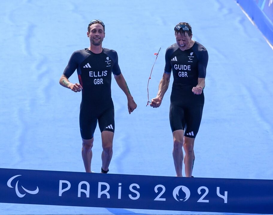 Dave Ellis Luke Pollard gold PTVI Paralympics Paris 2024 photo credit Petko Beier