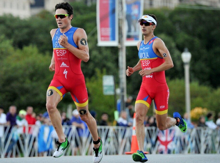 Javier Gomez Mario Mola Spanish Triathletes
