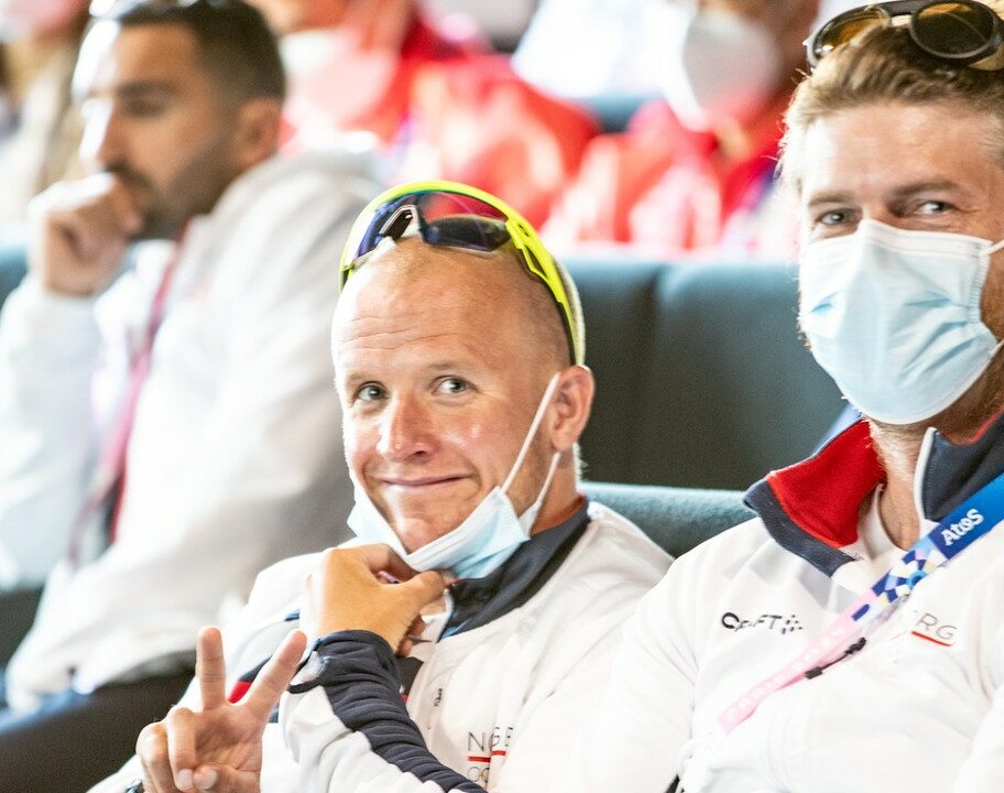 Kristian Blummenfelt Olav Aleksander Bu Olympic Games Triathlon Mens Briefing Paris 2024