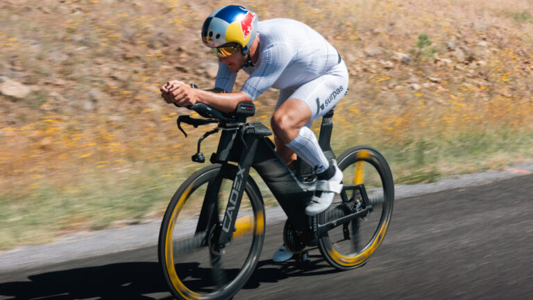 Kristian Blummenfelt aero position