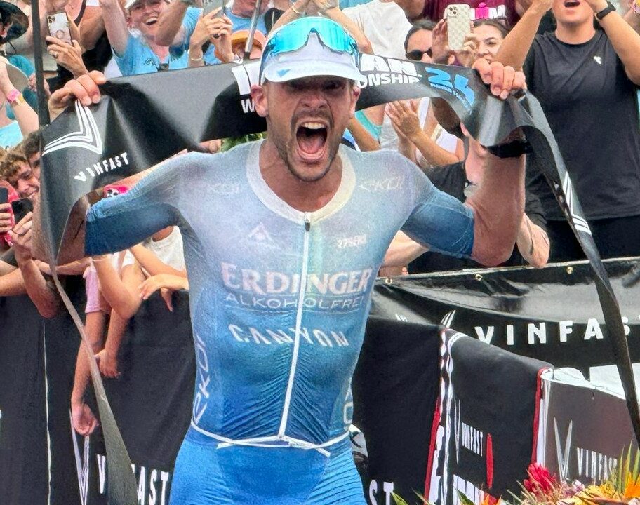 Patrick Lange IRONMAN 2024 World Championship Kona Finish