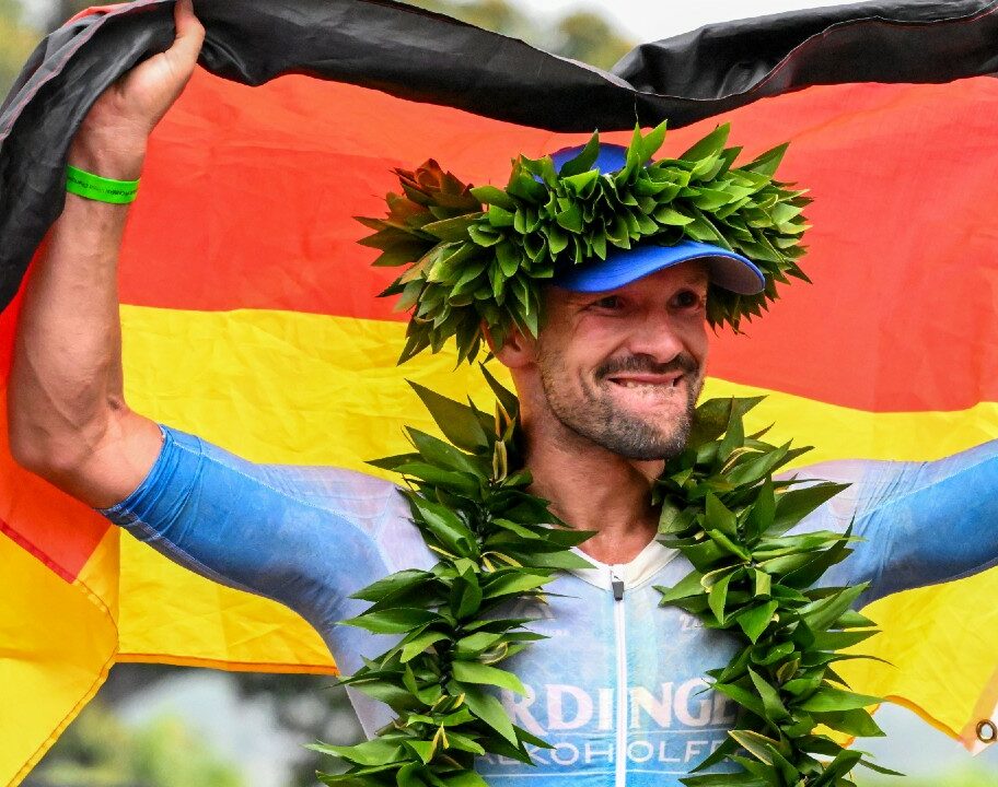 Patrick Lange IRONMAN World Championship Kona 2024 photo credit Getty Images for IRONMAN