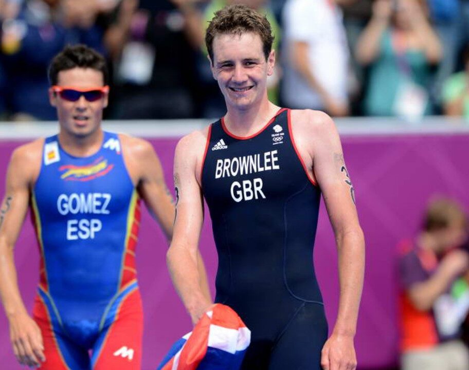 Alistair Brownlee London 2012 Olympics Triathlon Finish