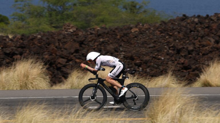 Kieran Lindars IRONMAN World Championship 2024 Kona bike [Photo credit: Ezra Shaw | Getty Images for IRONMAN]