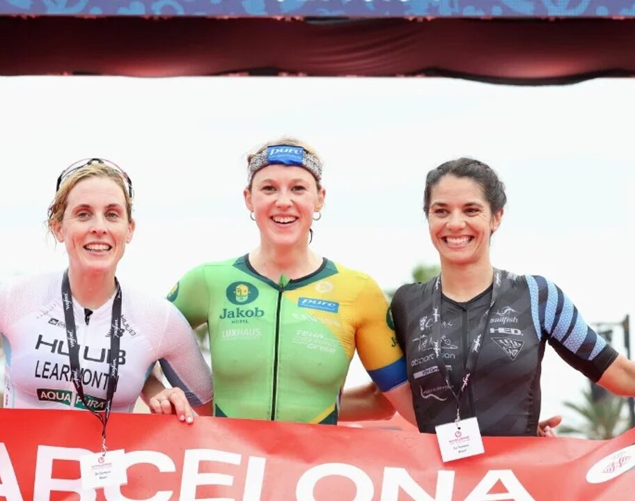 pohle learmonth curridori challenge barcelona 2024 women podium photo credit Challenge Family