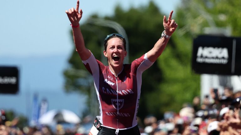 Kat Matthews IRONMAN 70.3 World Championship Taupo New Zealand 2024