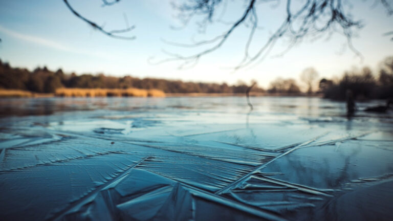 cold water swimming lake