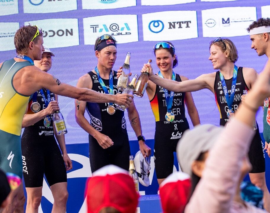 WTCS Abu Dhabi individual podiums 2025 Photo credit World Triathlon
