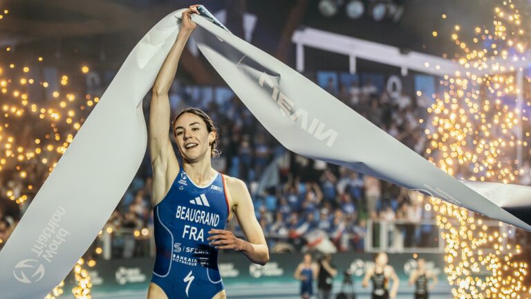 Cassandre Beaugrand wins T1 Indoor Triathlon World Cup Lievin 2025