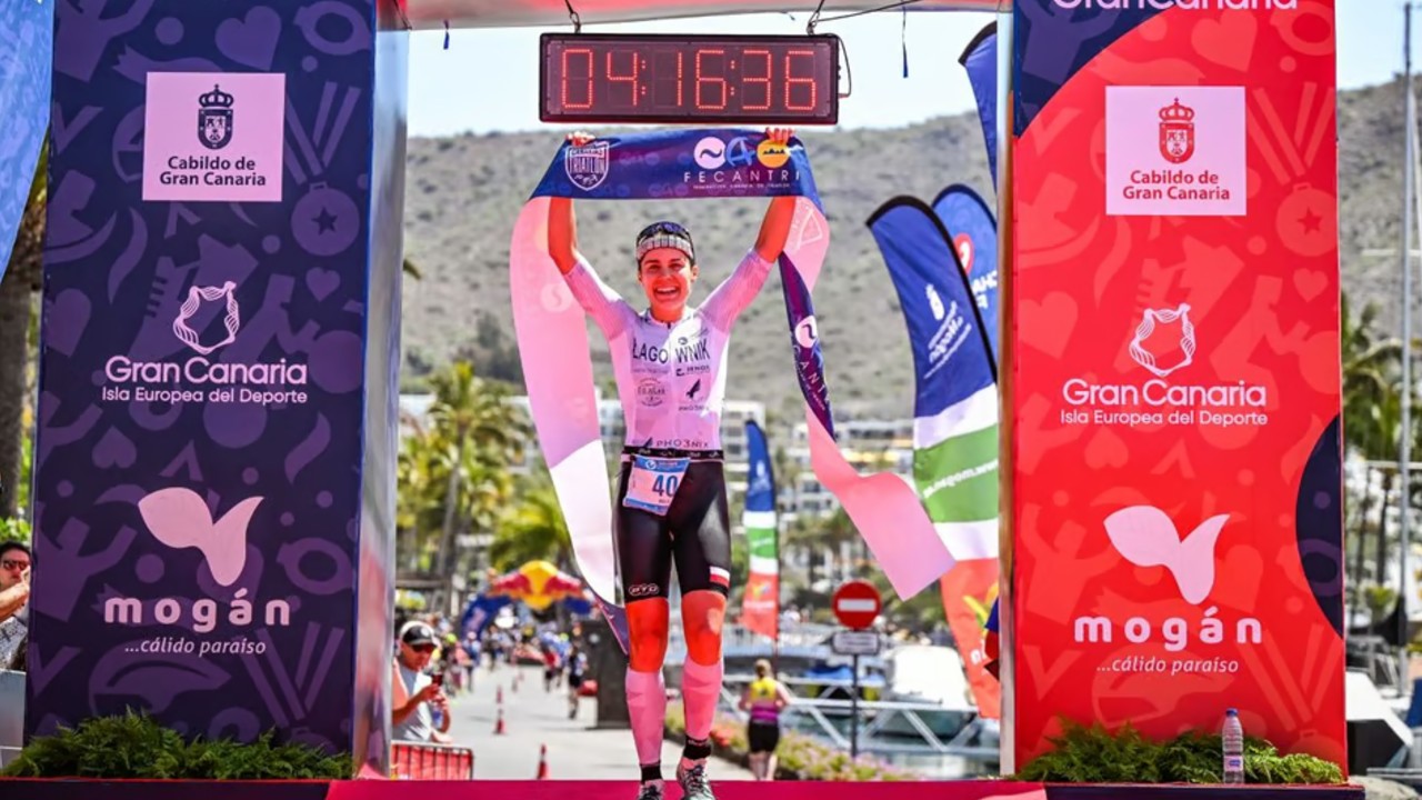 Marta Lagownik Challenge Gran Canaria Finish 2025