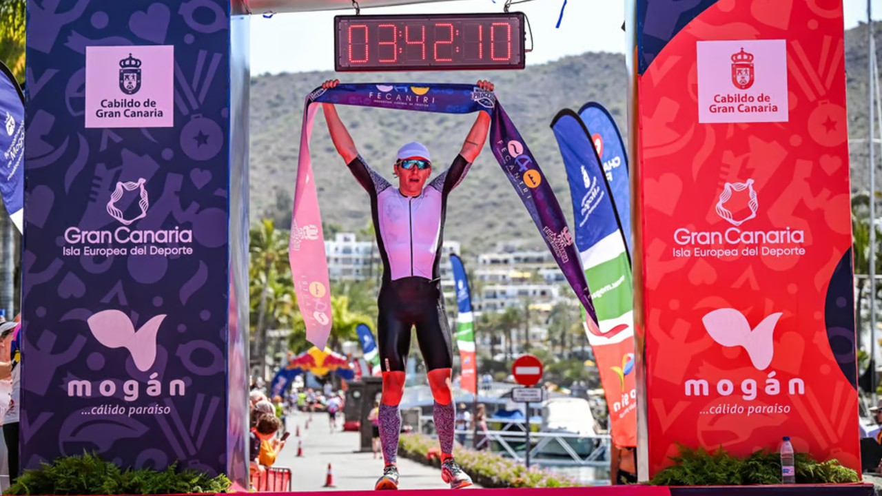 Will Draper Challenge Gran Canaria 2025 Finish