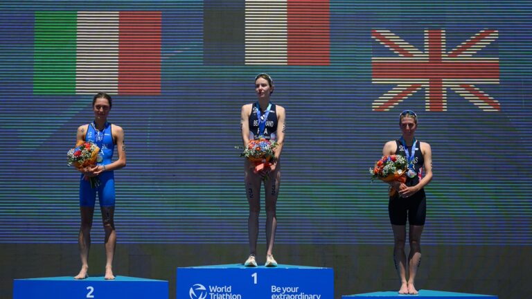 Beaugrand Mathias Seregni WTCS Alghero 2025 women podium