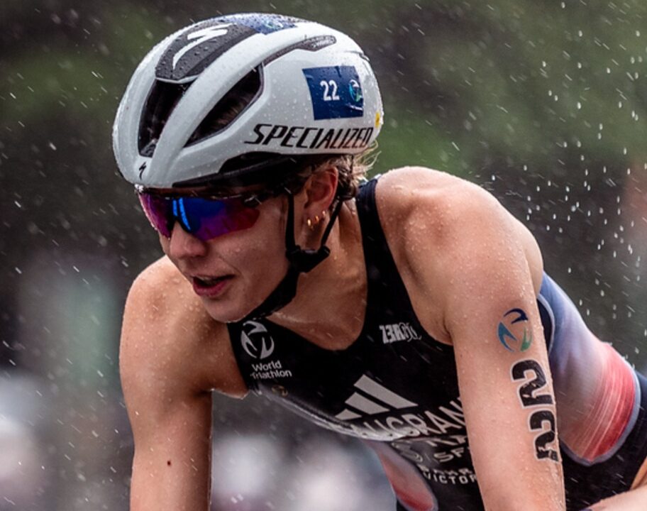 Cassandre Beaugrand bike WTCS Yokohama 2025 photo credit World Triathlon