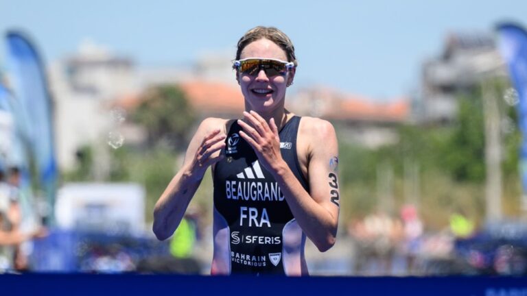 Cassandre Beaugrand emotions WTCS Alghero win 2025