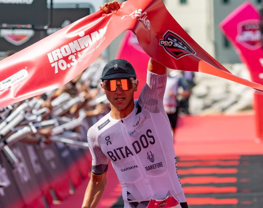 Panagiotis Bitados IRONMAN 70.3 Venice Jesolo 2025 Finish Line