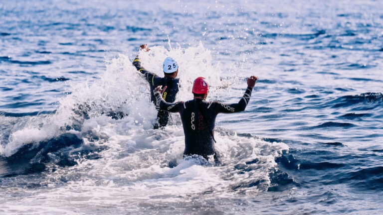 triathlon swimming open water