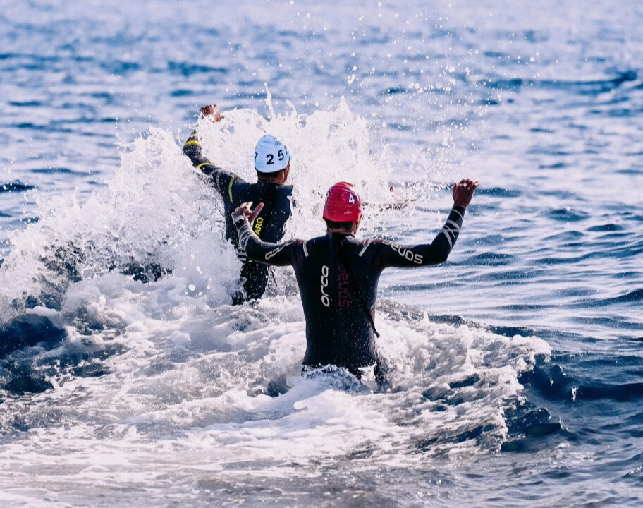 triathlon swimming open water
