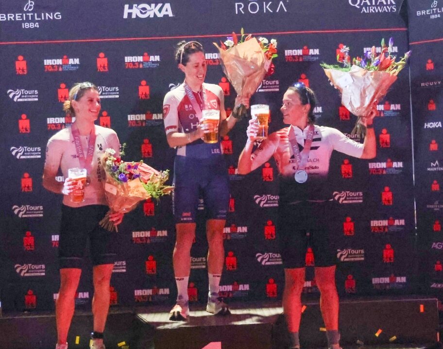 India Lee wins IRONMAN 70.3 Tours Metropole 2025