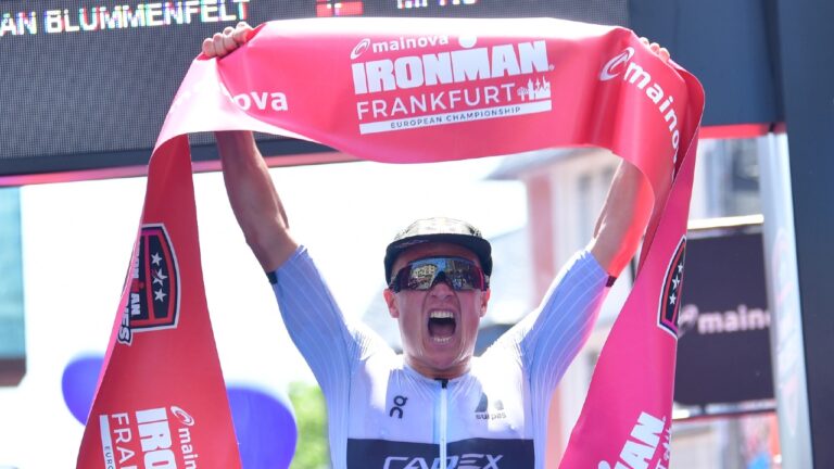 Kristian Blummenfelt wins IRONMAN Frankfurt 2025