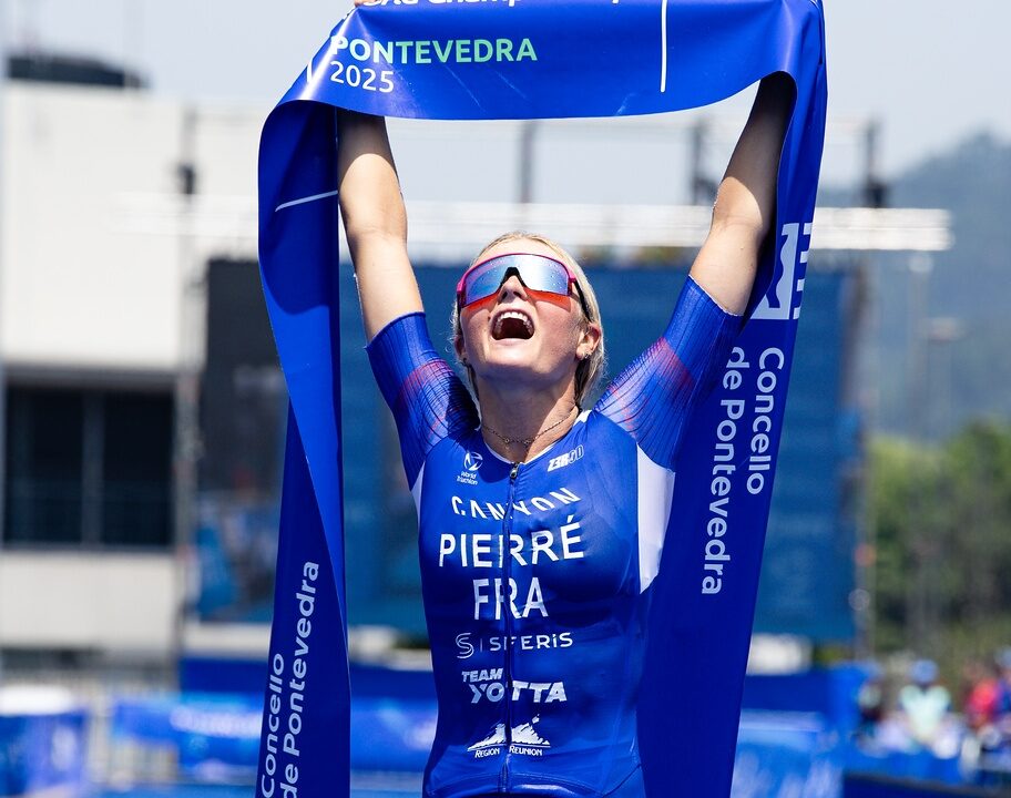 Marjolaine Pierre World Long Distance Triathlon win 2025