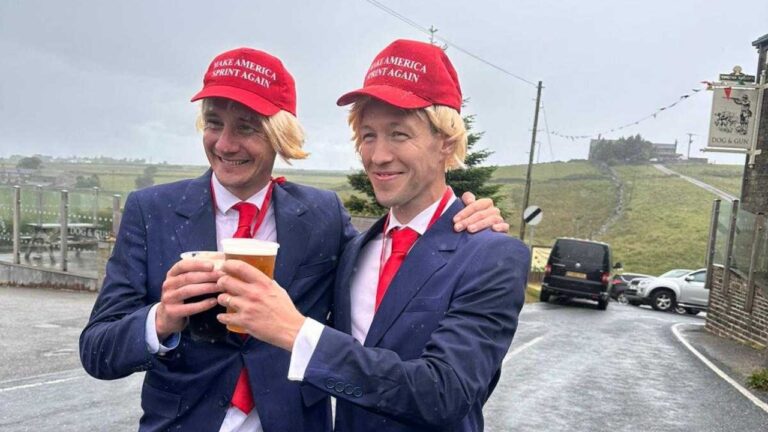 Alistair Brownlee Nathan Edmondson Oxenhope Straw Race 2025