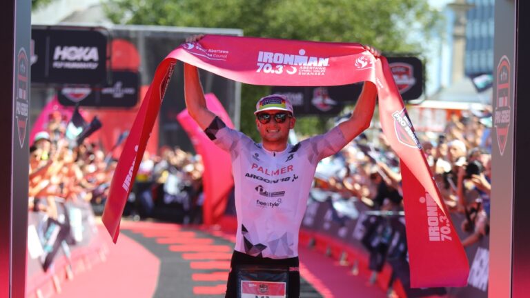 Harry Palmer wins IRONMAN 703 Swansea 2025