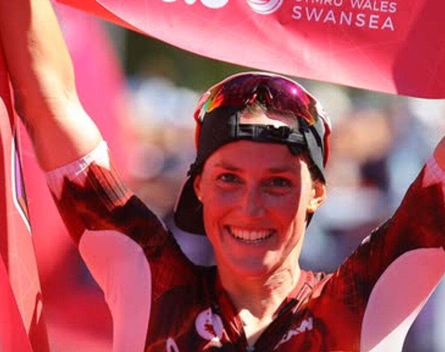 Kat Matthews wins IRONMAN 703 Swansea 2025