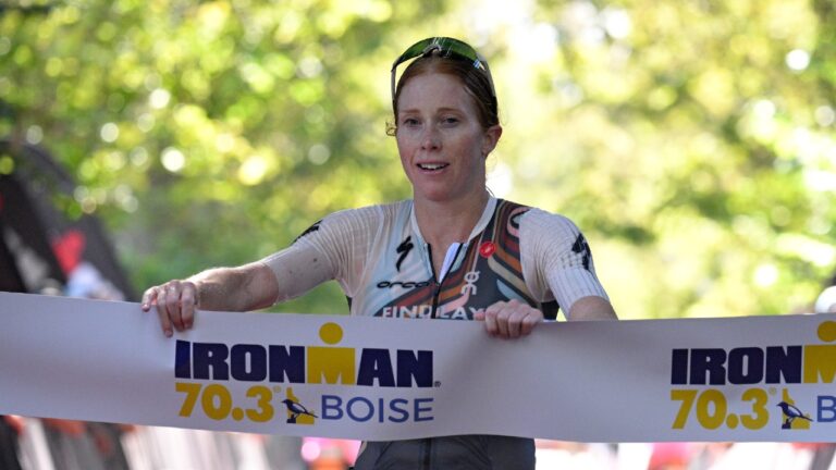 Paula Findlay wins IRONMAN Boise 2025