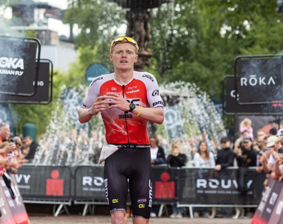 Sam Dickinson second place ironman 703 jonkoping 2025