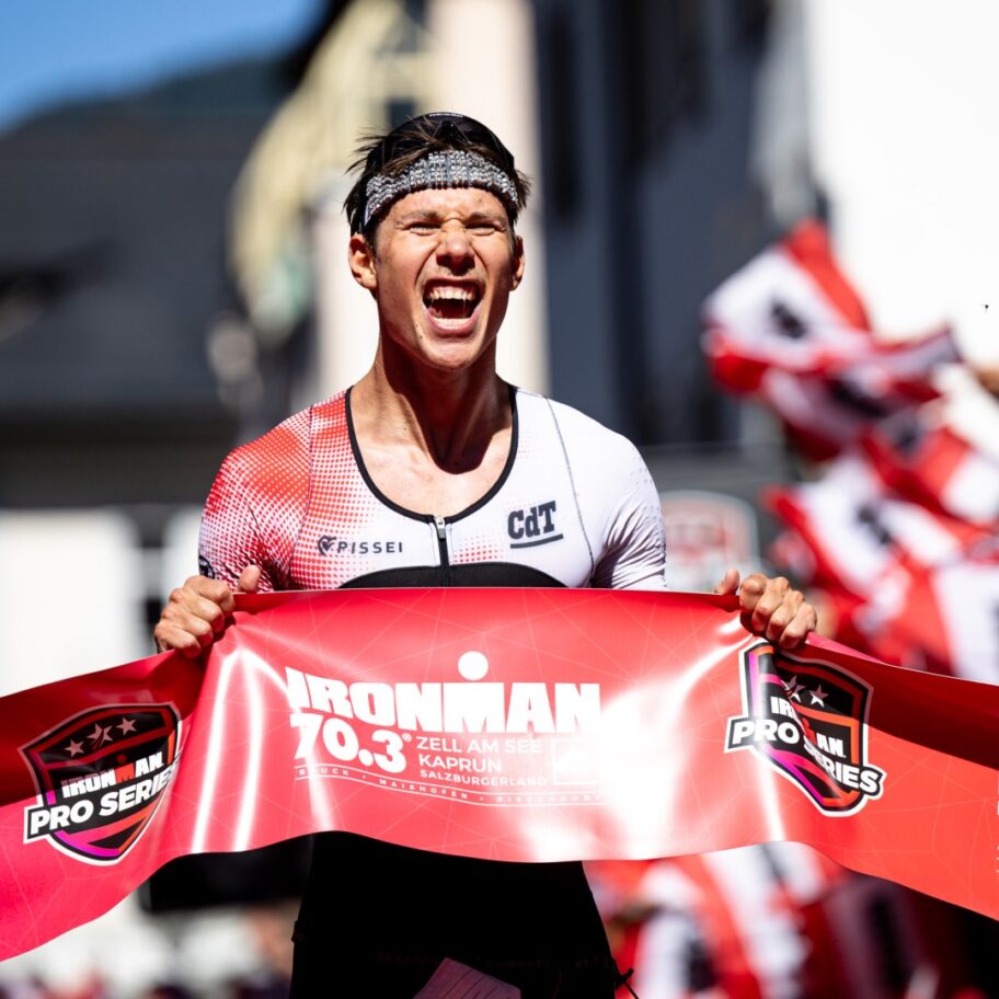 Fabian Kraft wins IRONMAN 70.3 Zell am See 2025