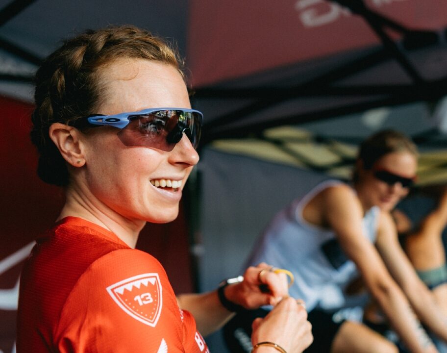 Georgia Taylor Brown smiles Supertri Toronto 2025