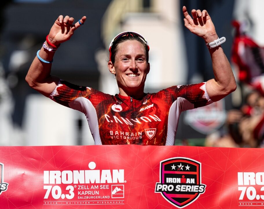 Kat Matthews wins IRONMAN 70.3 Zell am See 2025