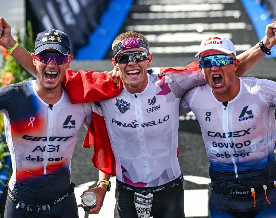 Casper Stornes Kristian Blummenfelt Gustav Iden IRONMAN World Championship in Nice 2025