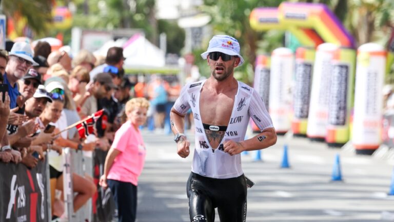 Sam Laidlow IRONMAN World Championship Nice 2025 run 2