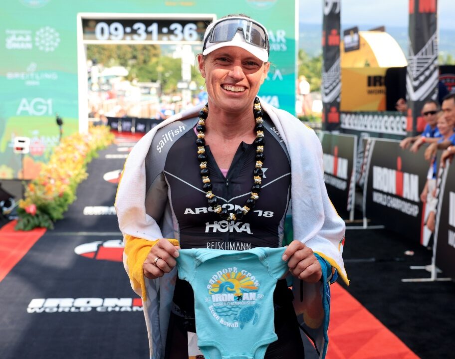 Anne Reischmann IRONMAN World Championship Kona baby onesie 2025